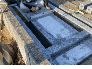 墓石の加工設置